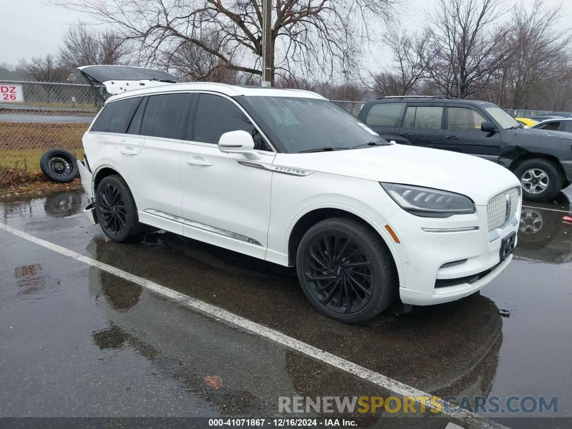 1 Photograph of a damaged car 5LM5J7XC4NGL07223 LINCOLN AVIATOR 2022