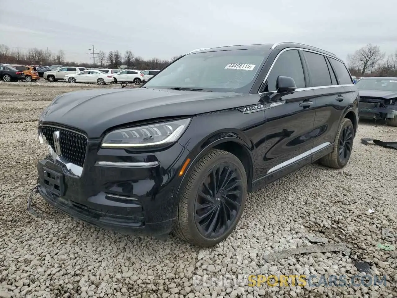 1 Photograph of a damaged car 5LM5J7XC6NGL06025 LINCOLN AVIATOR 2022