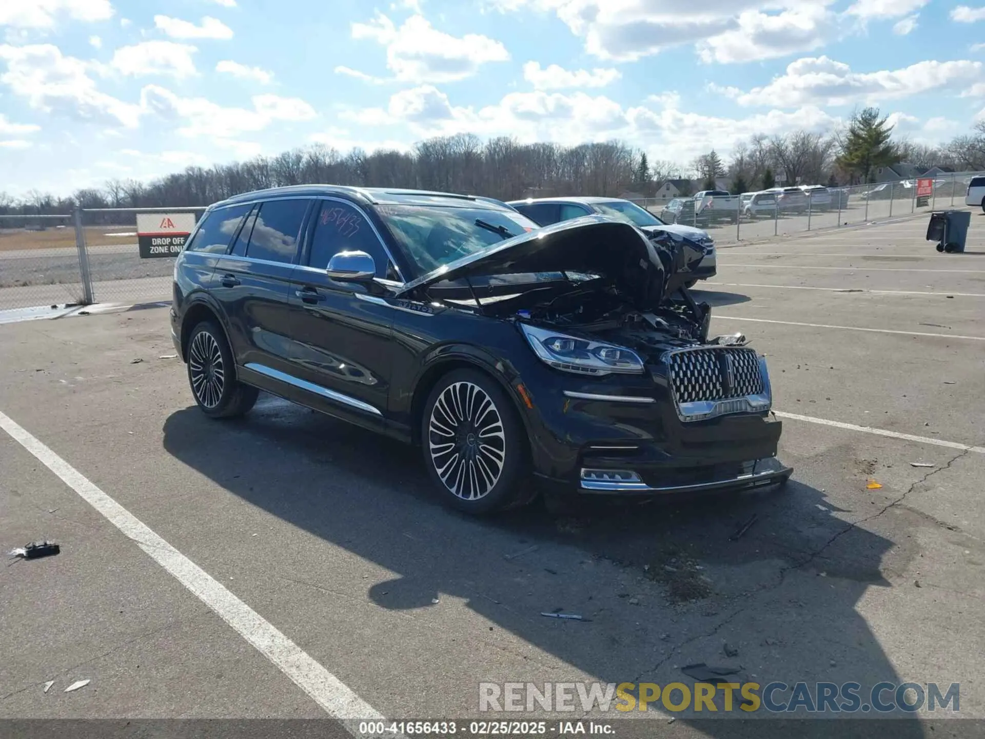 1 Photograph of a damaged car 5LM5J9XC0NGL04007 LINCOLN AVIATOR 2022