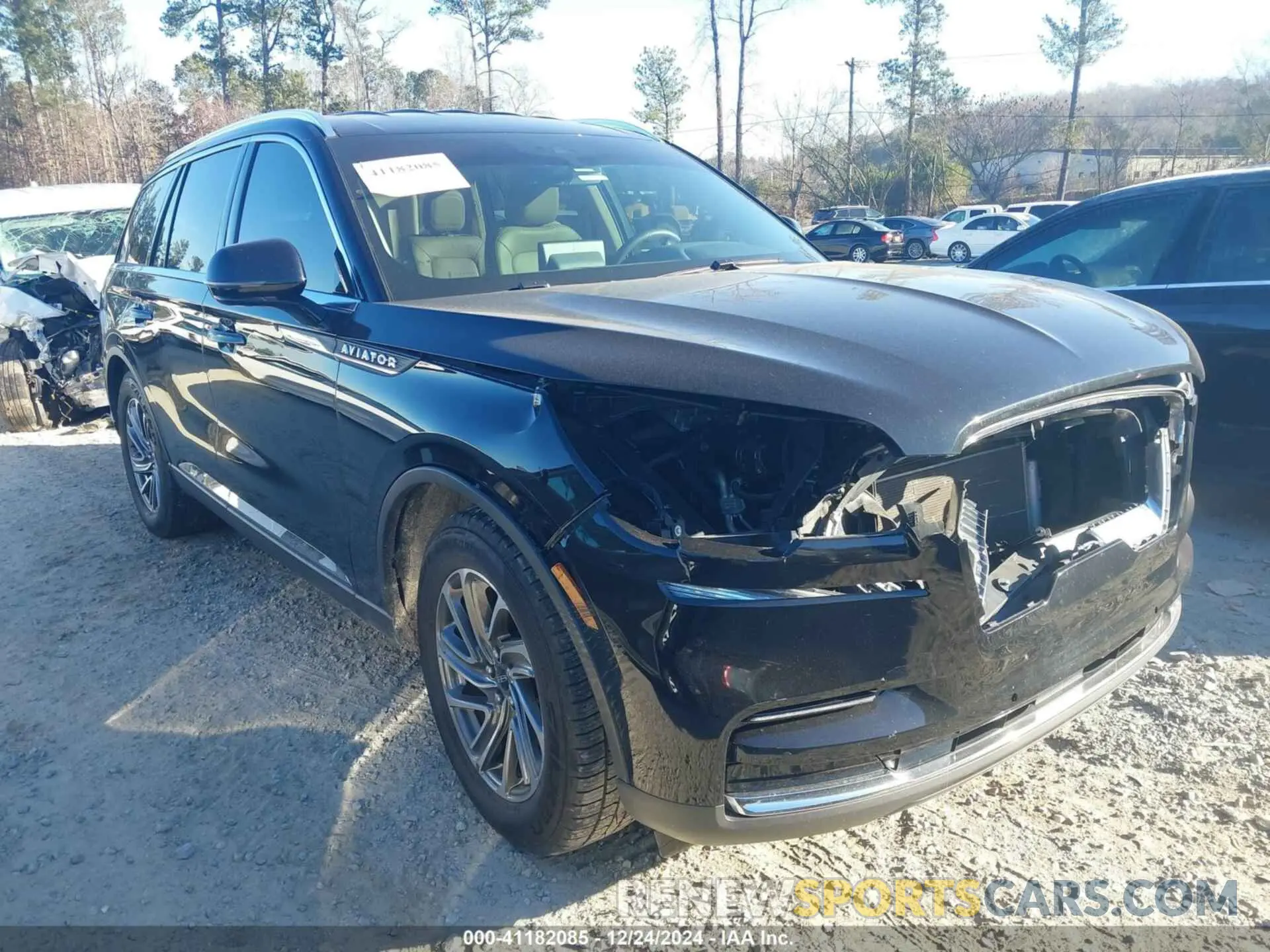1 Photograph of a damaged car 5LM5J6WC0PGL14278 LINCOLN AVIATOR 2023