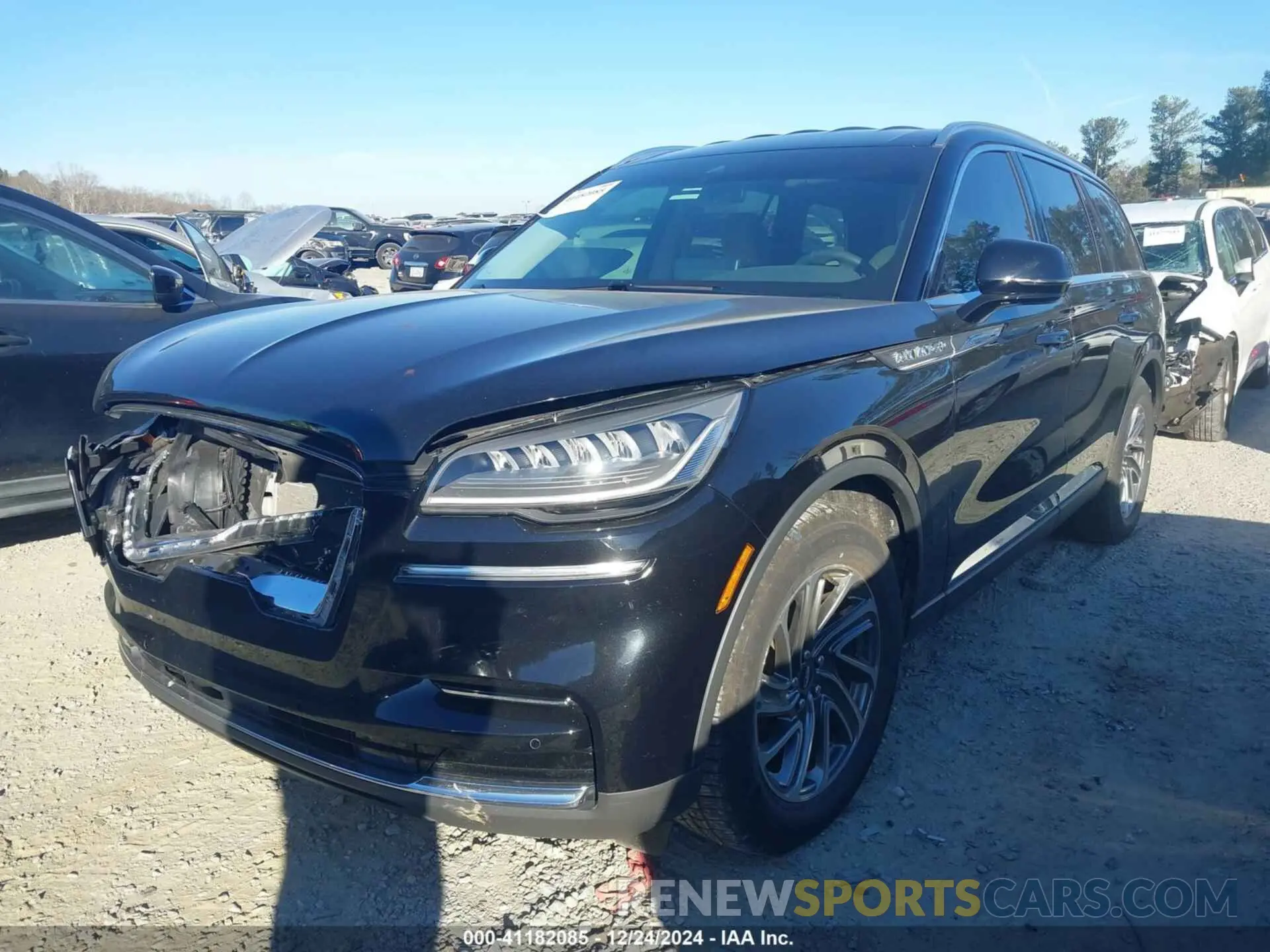 2 Photograph of a damaged car 5LM5J6WC0PGL14278 LINCOLN AVIATOR 2023