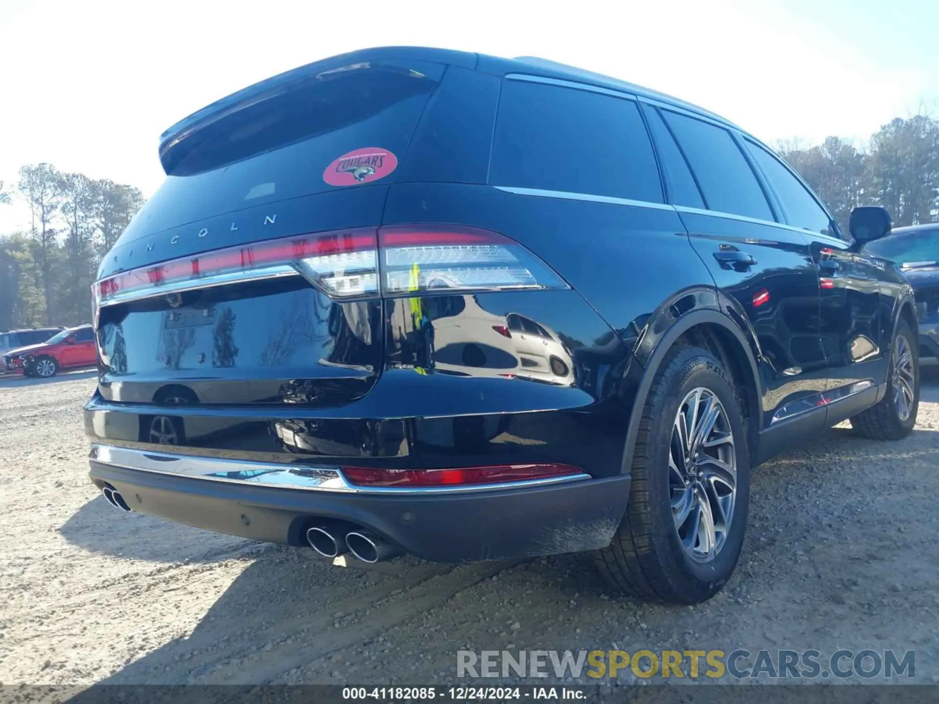 4 Photograph of a damaged car 5LM5J6WC0PGL14278 LINCOLN AVIATOR 2023