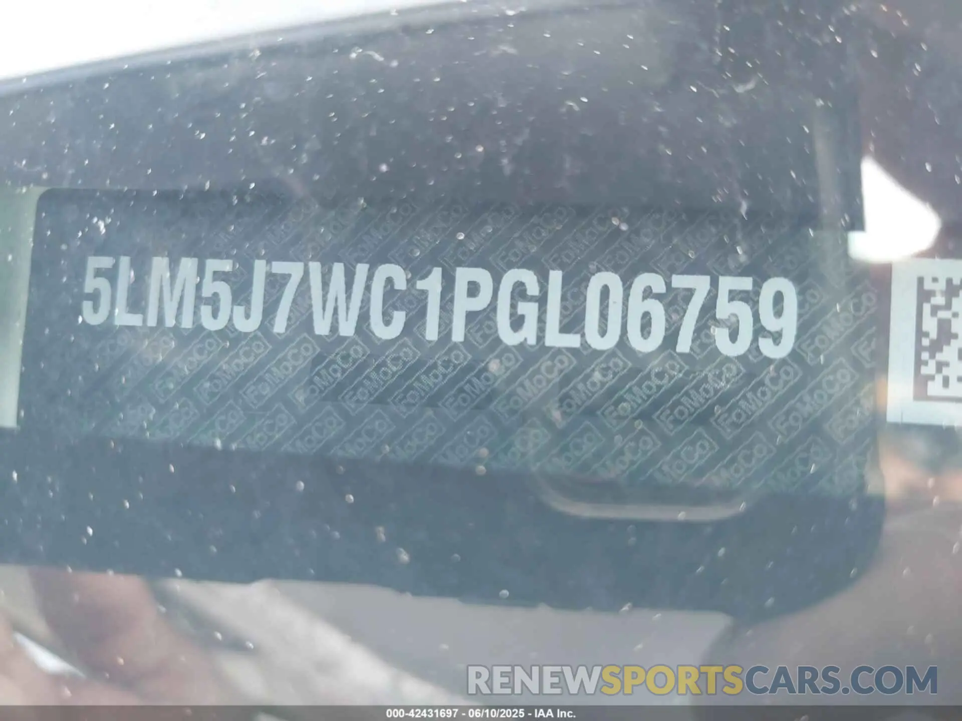 9 Фотография поврежденного автомобиля 5LM5J7WC1PGL06759 LINCOLN AVIATOR 2023