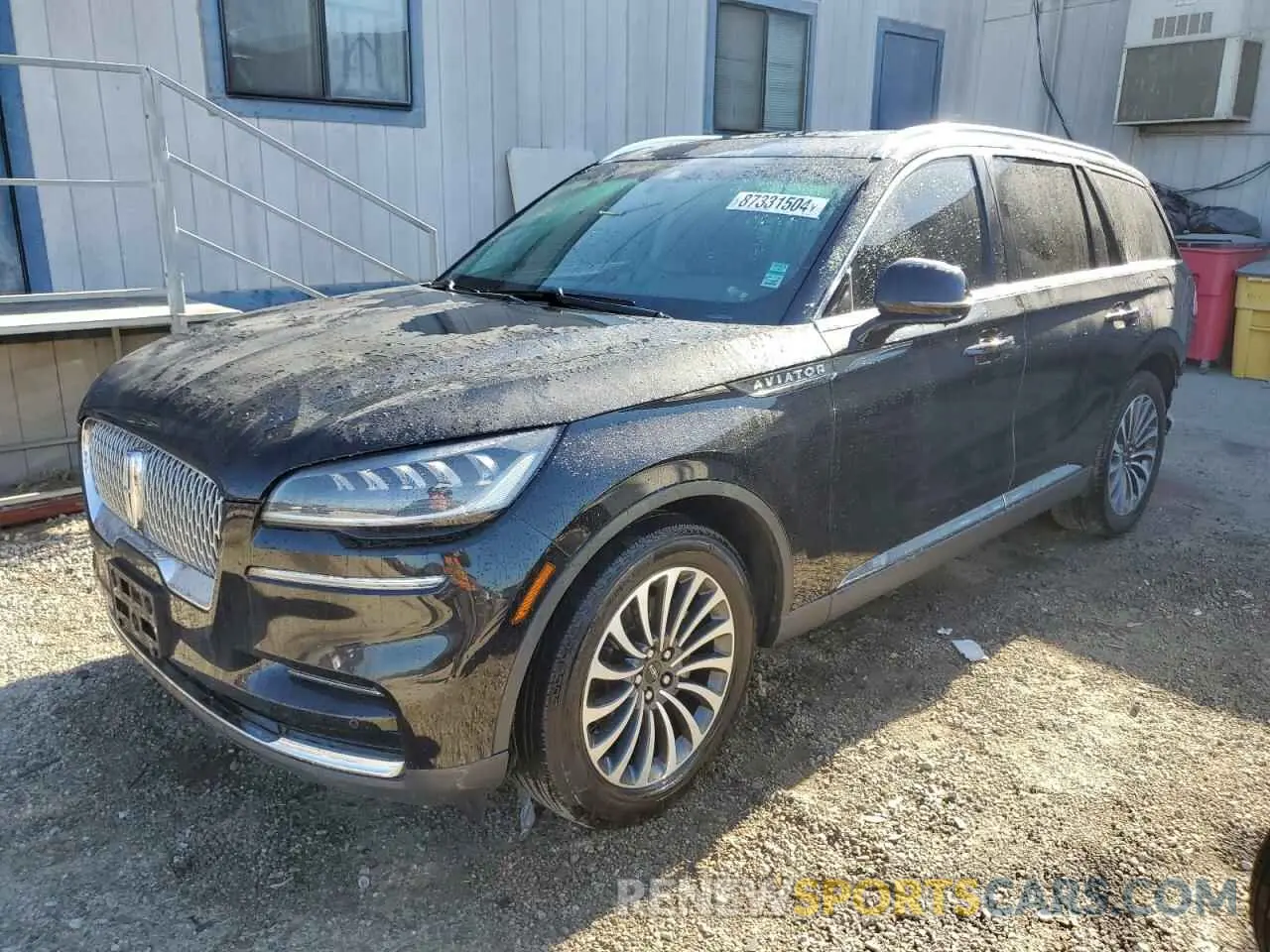 1 Photograph of a damaged car 5LM5J7WC8PGL06144 LINCOLN AVIATOR 2023