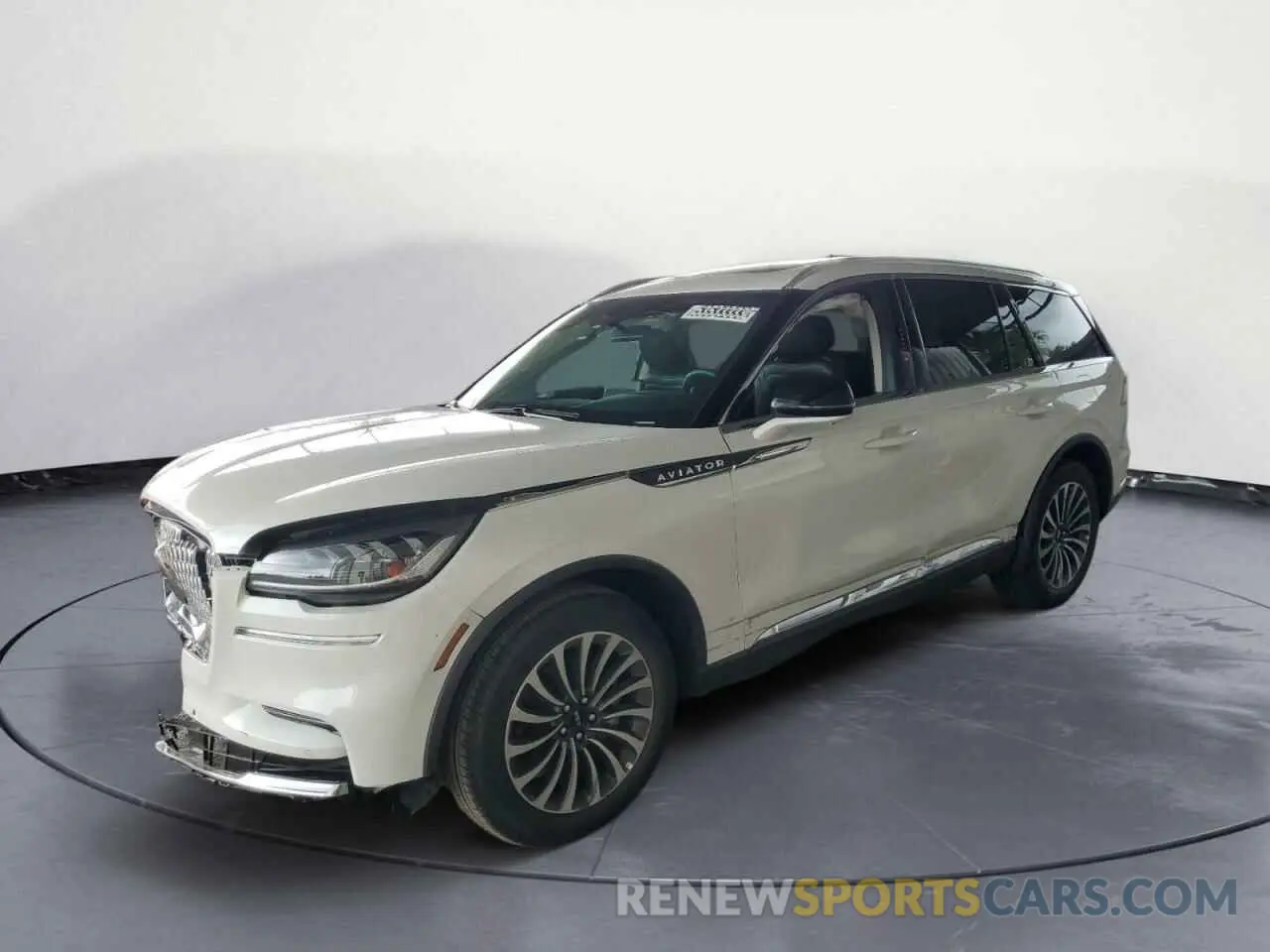 1 Photograph of a damaged car 5LM5J7WC9PGL14351 LINCOLN AVIATOR 2023