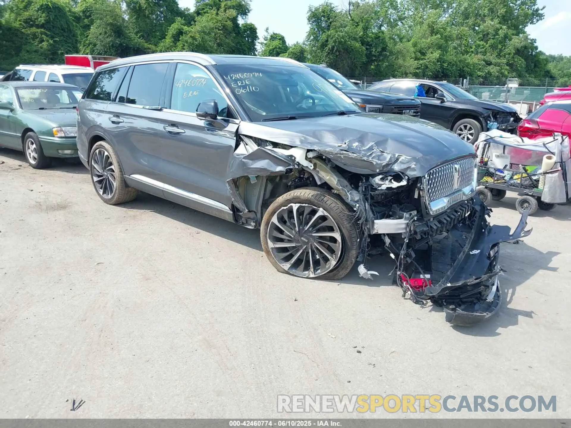 1 Photograph of a damaged car 5LM5J7XC3PGL29507 LINCOLN AVIATOR 2023