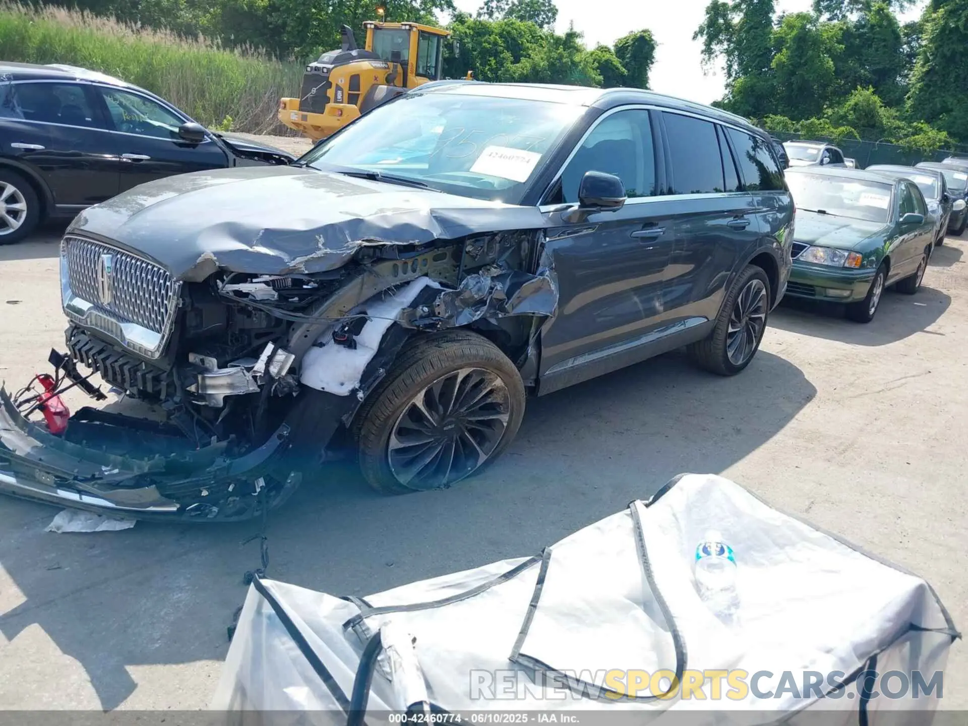 2 Photograph of a damaged car 5LM5J7XC3PGL29507 LINCOLN AVIATOR 2023
