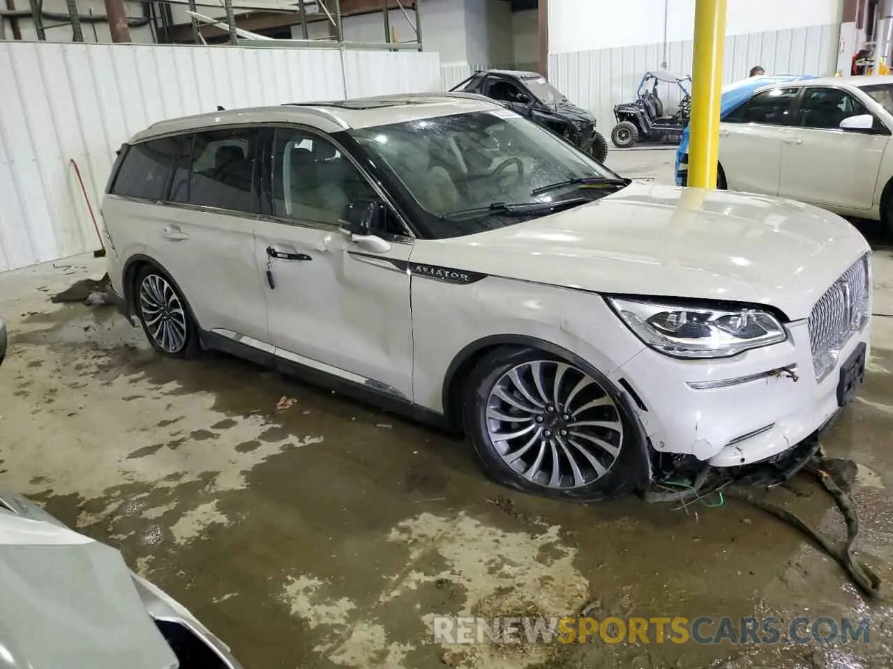 4 Фотография поврежденного автомобиля 5LM5J7XC5PGL11848 LINCOLN AVIATOR 2023