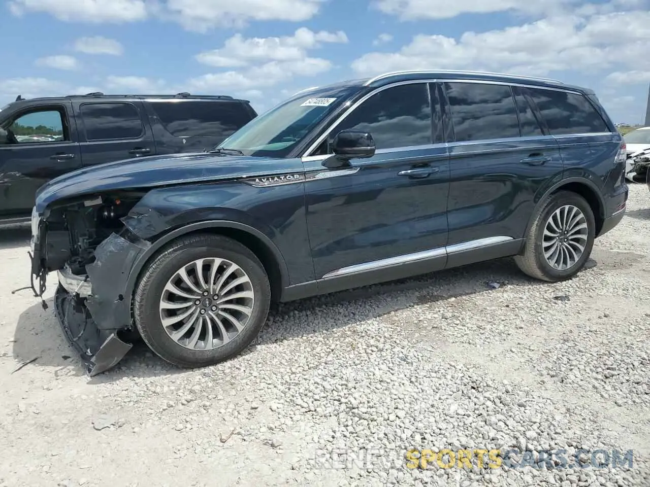 1 Photograph of a damaged car 5LM5J7WC7RGL01388 LINCOLN AVIATOR 2024