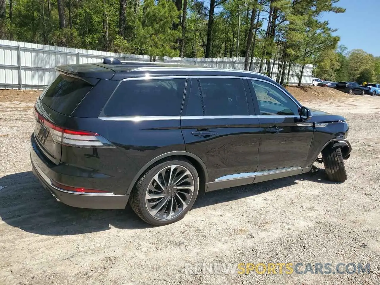 3 Photograph of a damaged car 5LM5J7XC0SGL08784 LINCOLN AVIATOR 2025