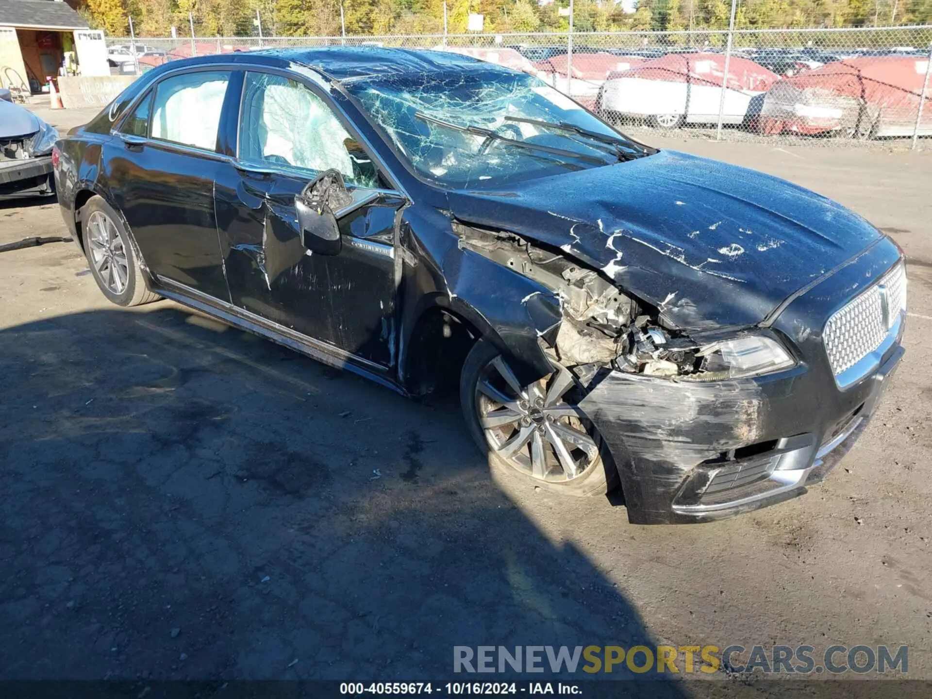 1 Photograph of a damaged car 1LN6L9HK1K5602662 LINCOLN CONTINENTAL 2019