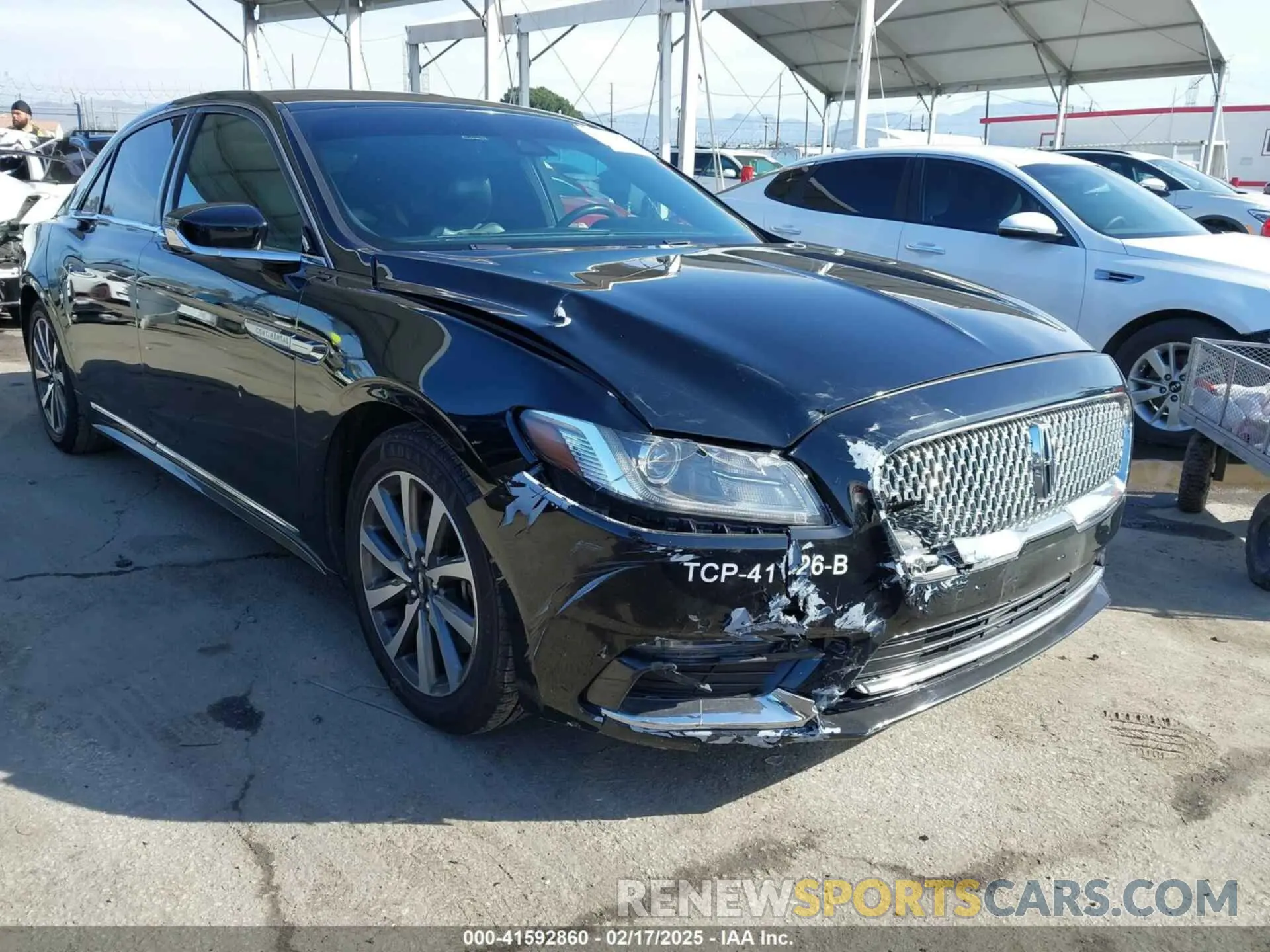 6 Photograph of a damaged car 1LN6L9UK7L5602981 LINCOLN CONTINENTAL 2020