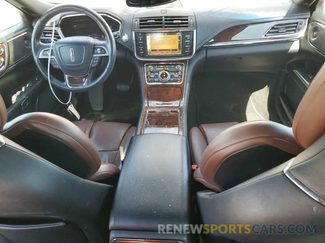 8 Фотография поврежденного автомобиля 1LN6L9RP8K5602121 LINCOLN CONTINENTL 2019