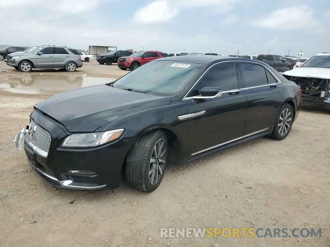 1 Photograph of a damaged car 1LN6L9UK3K5611143 LINCOLN CONTINENTL 2019