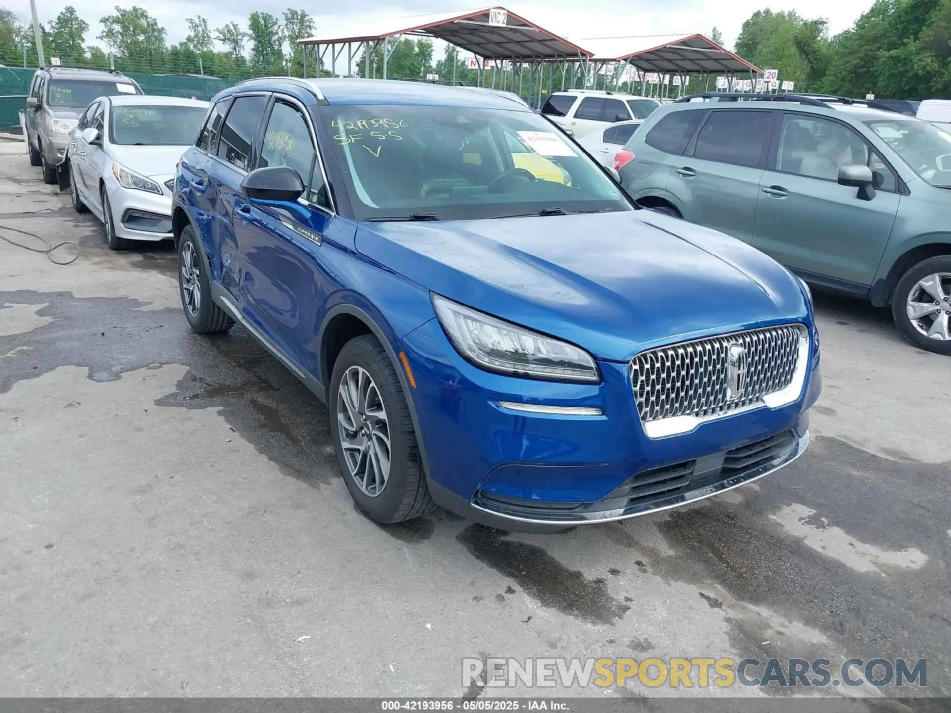 1 Фотография поврежденного автомобиля 5LMCJ1C95LUL25016 LINCOLN CORSAIR 2020
