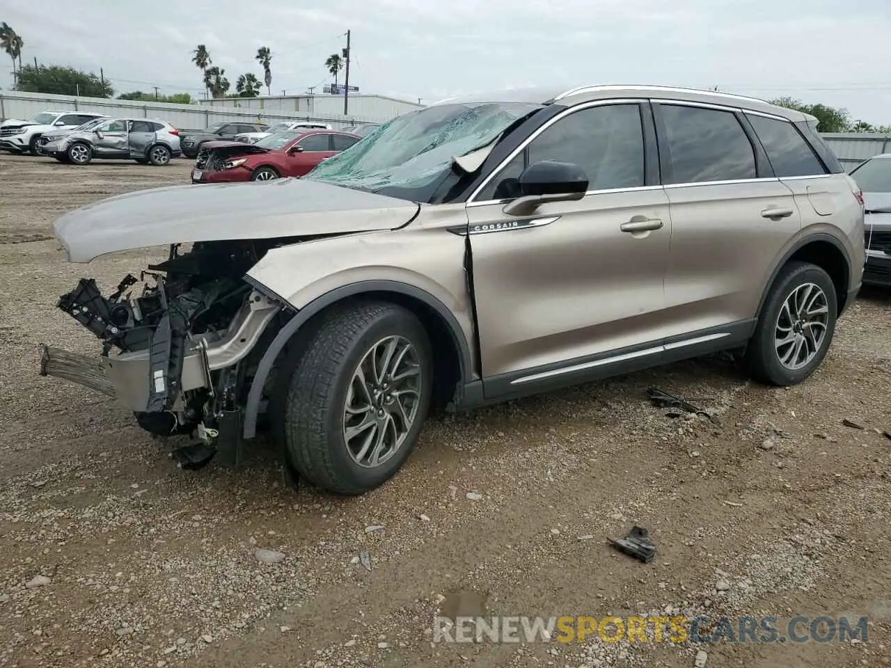 1 Photograph of a damaged car 5LMCJ1C98LUL17797 LINCOLN CORSAIR 2020