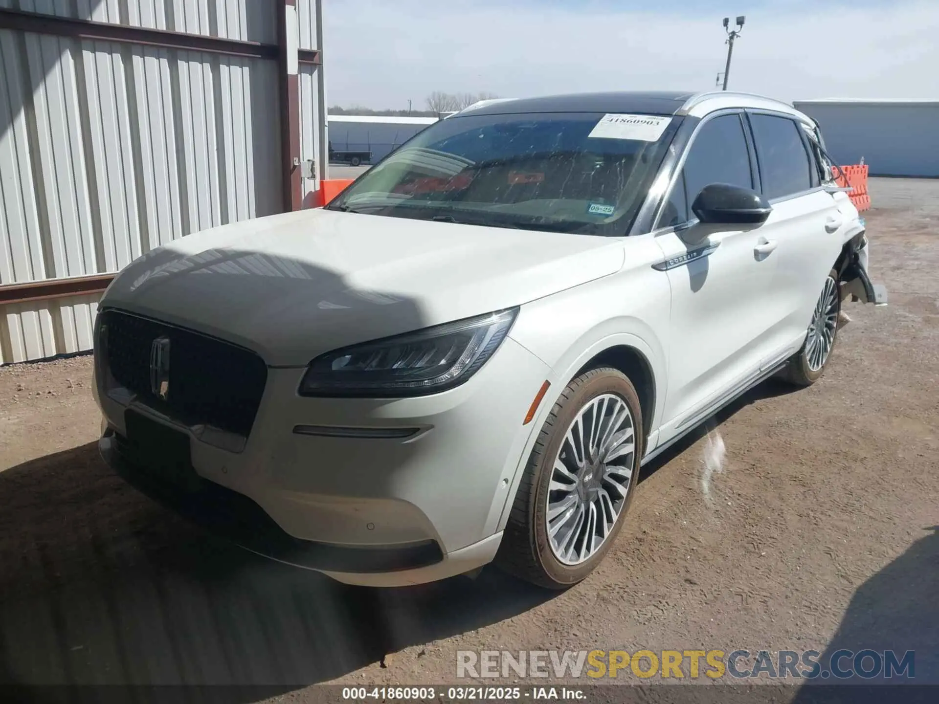 2 Photograph of a damaged car 5LMCJ2DHXMUL21251 LINCOLN CORSAIR 2021