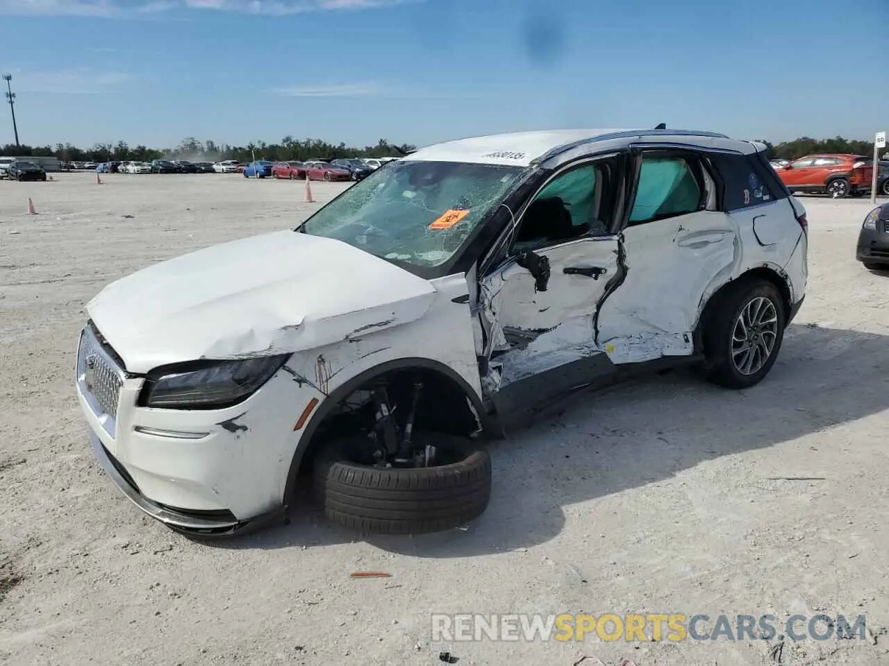 1 Photograph of a damaged car 5LMCJ1C9XNUL12670 LINCOLN CORSAIR 2022
