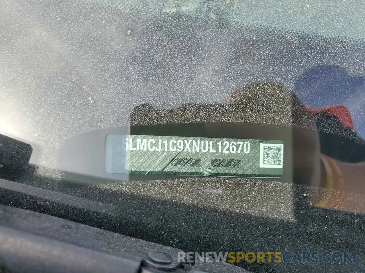 13 Photograph of a damaged car 5LMCJ1C9XNUL12670 LINCOLN CORSAIR 2022