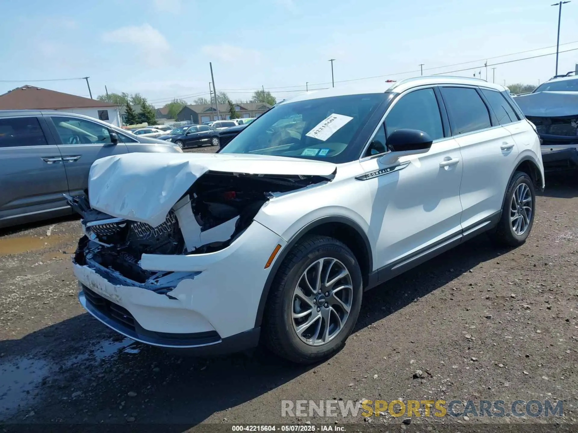2 Photograph of a damaged car 5LMCJ1D96NUL23227 LINCOLN CORSAIR 2022