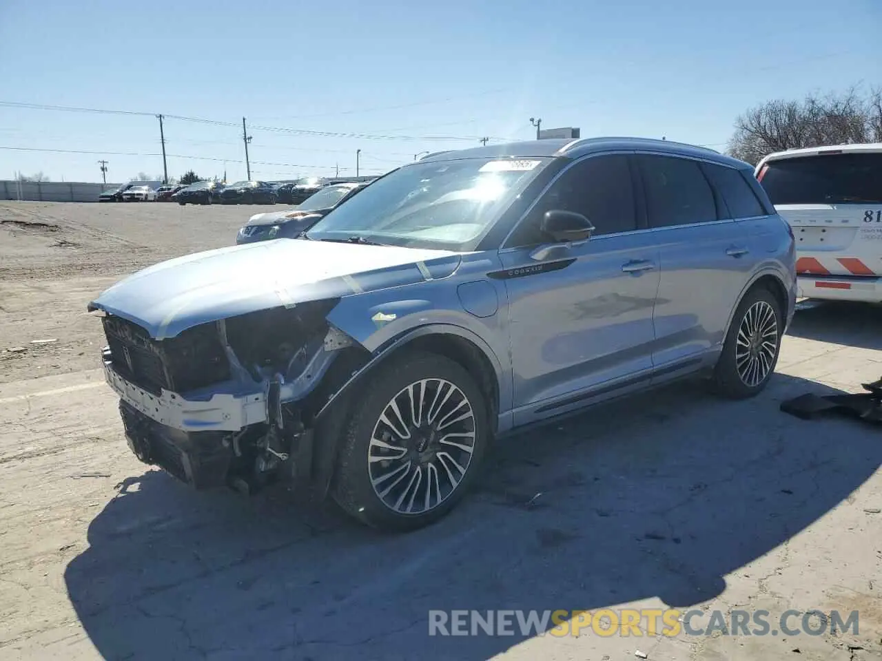 1 Photograph of a damaged car 5LMTJ5DZ9NUL16232 LINCOLN CORSAIR 2022
