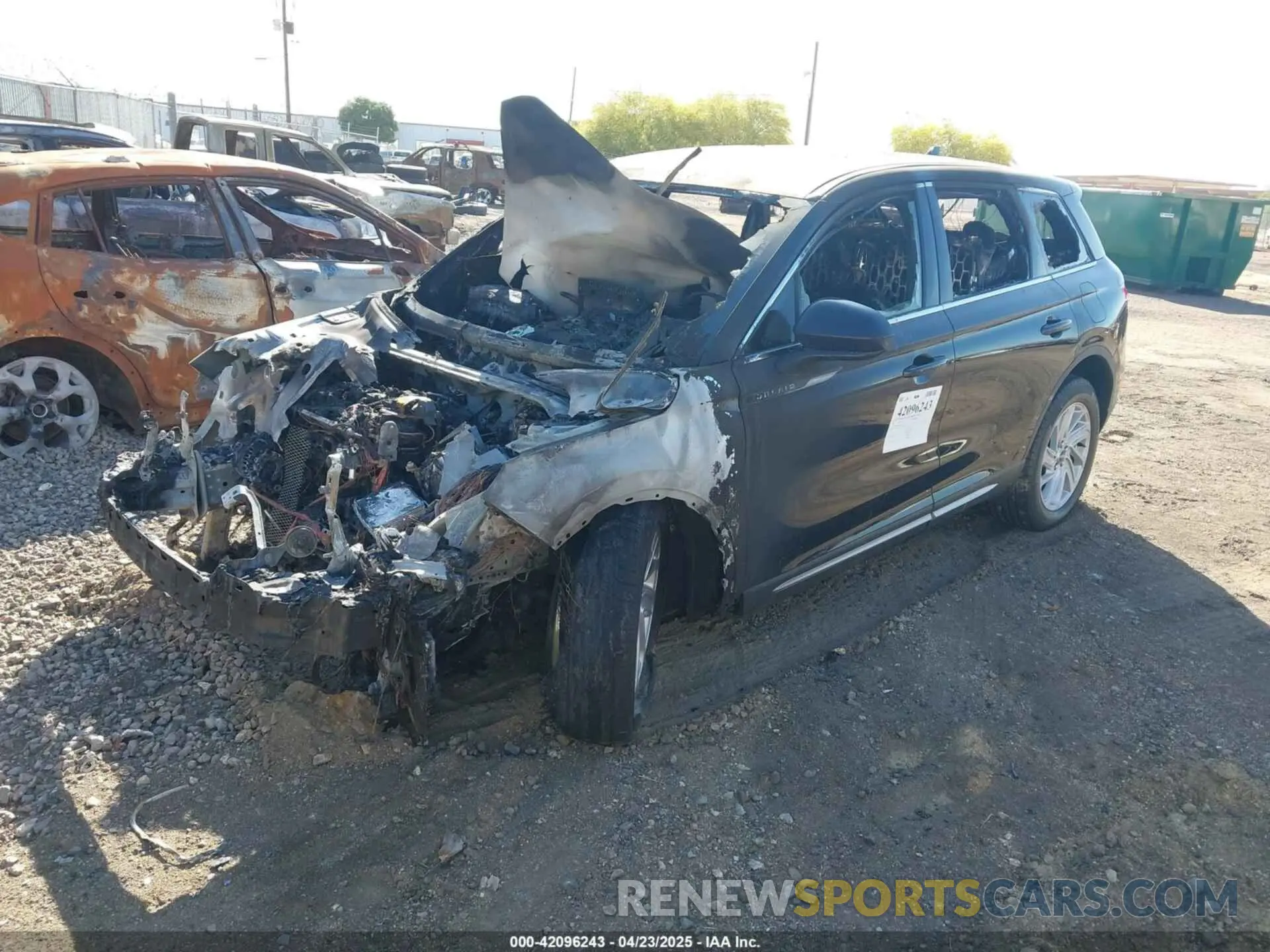 2 Photograph of a damaged car 5LMCJ1CA4PUL25234 LINCOLN CORSAIR 2023