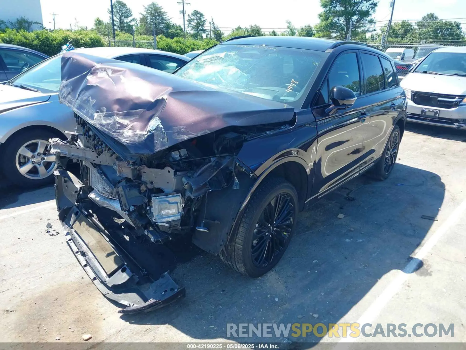 2 Photograph of a damaged car 5LMCJ2DA0PUL16311 LINCOLN CORSAIR 2023