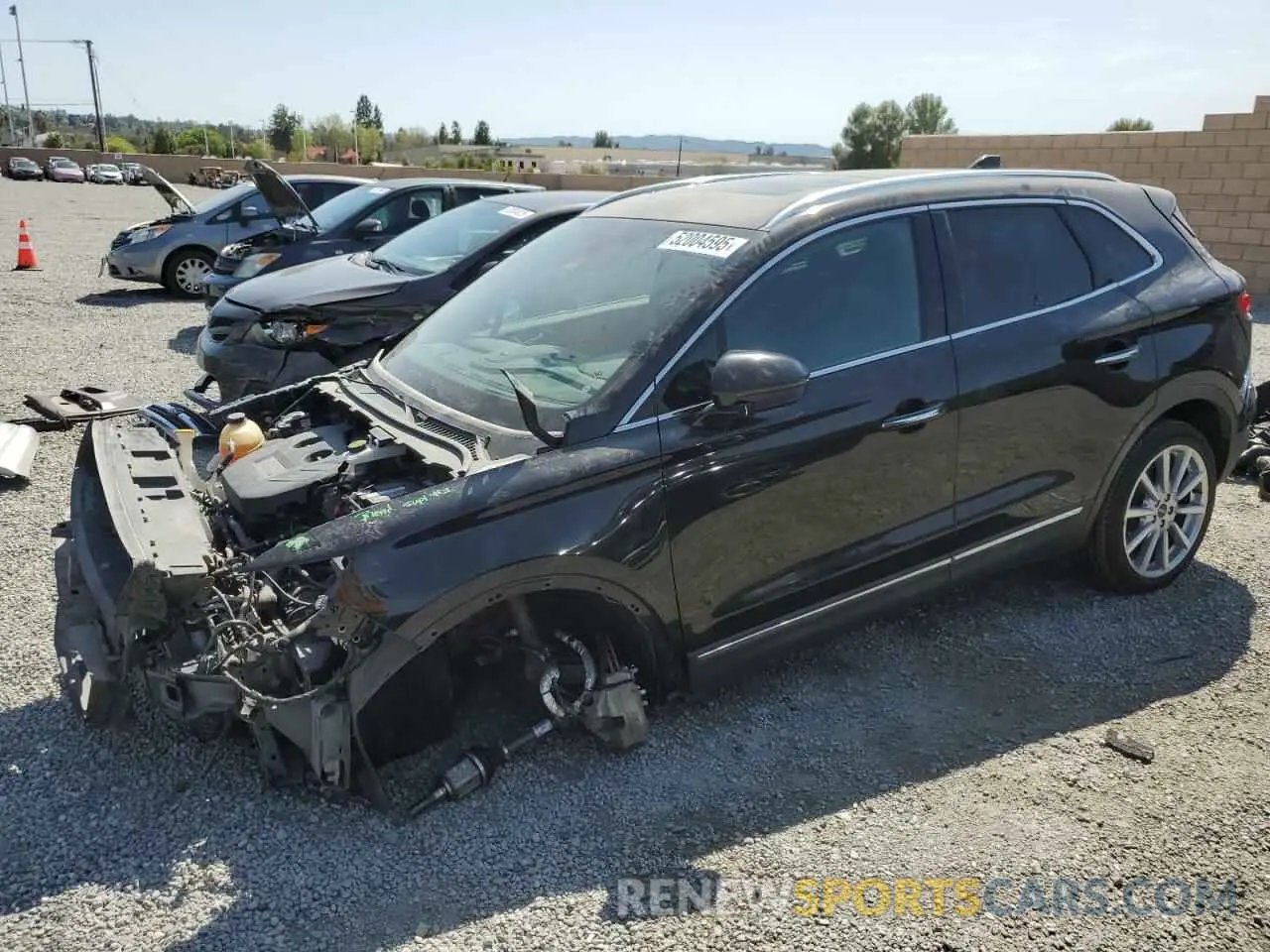 1 Фотография поврежденного автомобиля 5LMCJ3C98KUL22377 LINCOLN MKC 2019