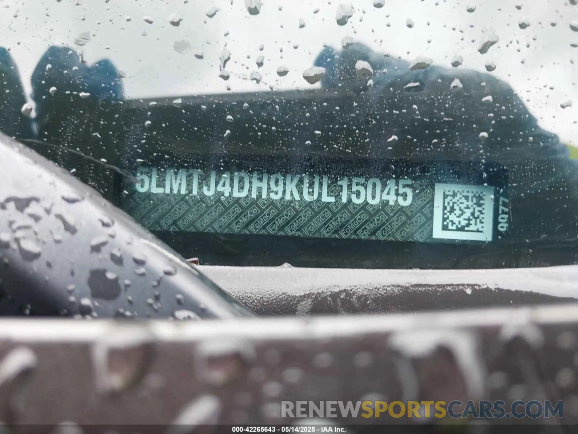9 Фотография поврежденного автомобиля 5LMTJ4DH9KUL15045 LINCOLN MKC 2019