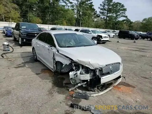 13 Photograph of a damaged car 3LN6L5A92KR608113 LINCOLN MKZ 2019