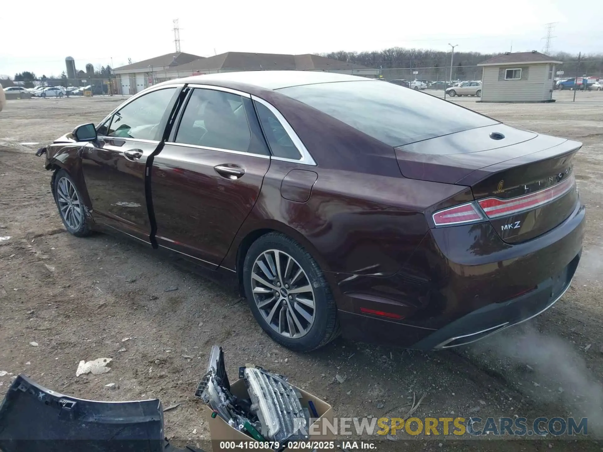 3 Фотография поврежденного автомобиля 3LN6L5B95KR605611 LINCOLN MKZ 2019