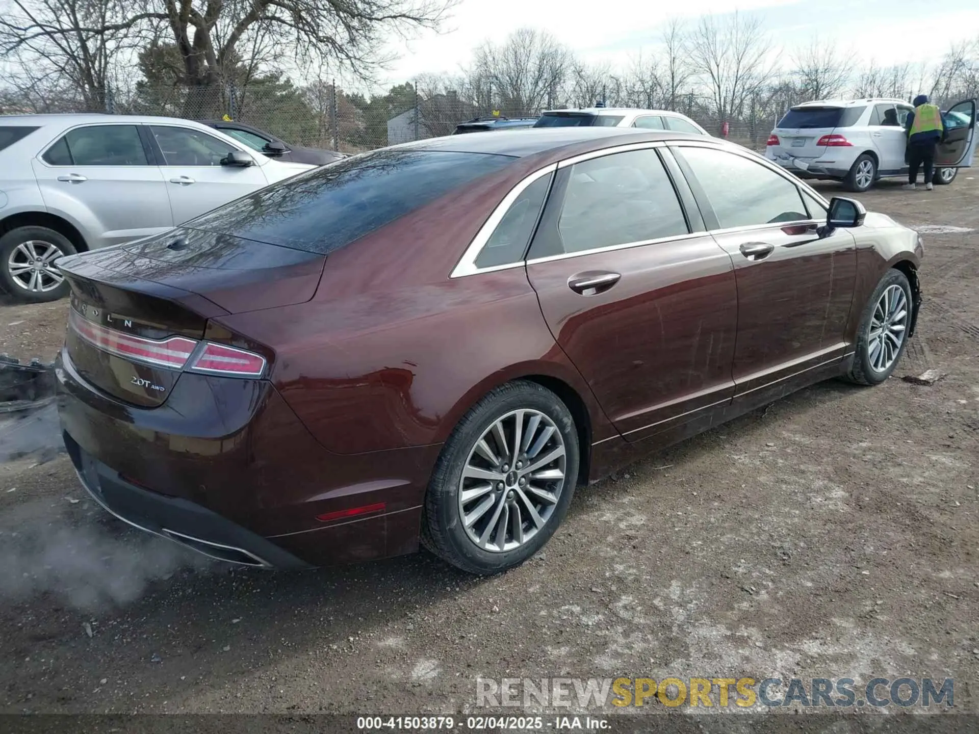 4 Фотография поврежденного автомобиля 3LN6L5B95KR605611 LINCOLN MKZ 2019