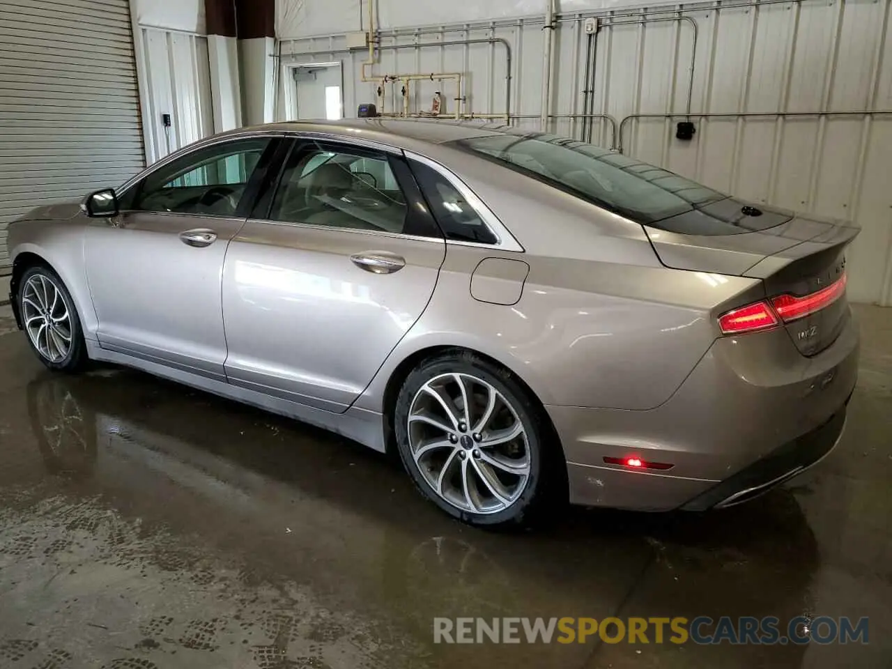 2 Photograph of a damaged car 3LN6L5C92KR629623 LINCOLN MKZ 2019