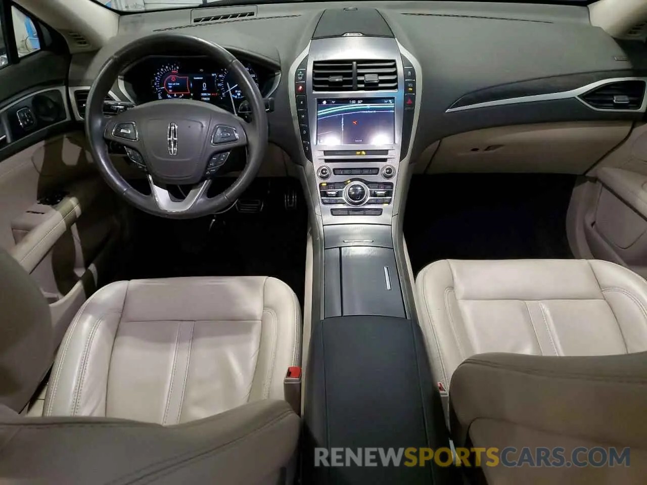 8 Photograph of a damaged car 3LN6L5C92KR629623 LINCOLN MKZ 2019