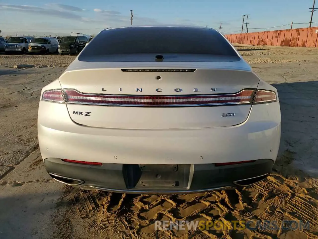 6 Фотография поврежденного автомобиля 3LN6L5C95KR602349 LINCOLN MKZ 2019