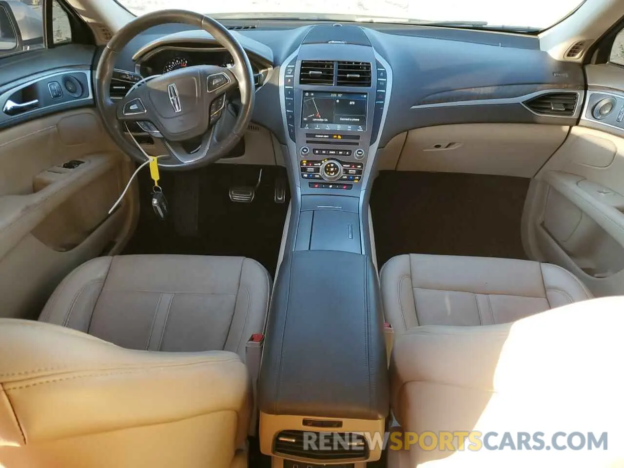 8 Фотография поврежденного автомобиля 3LN6L5C95KR602349 LINCOLN MKZ 2019