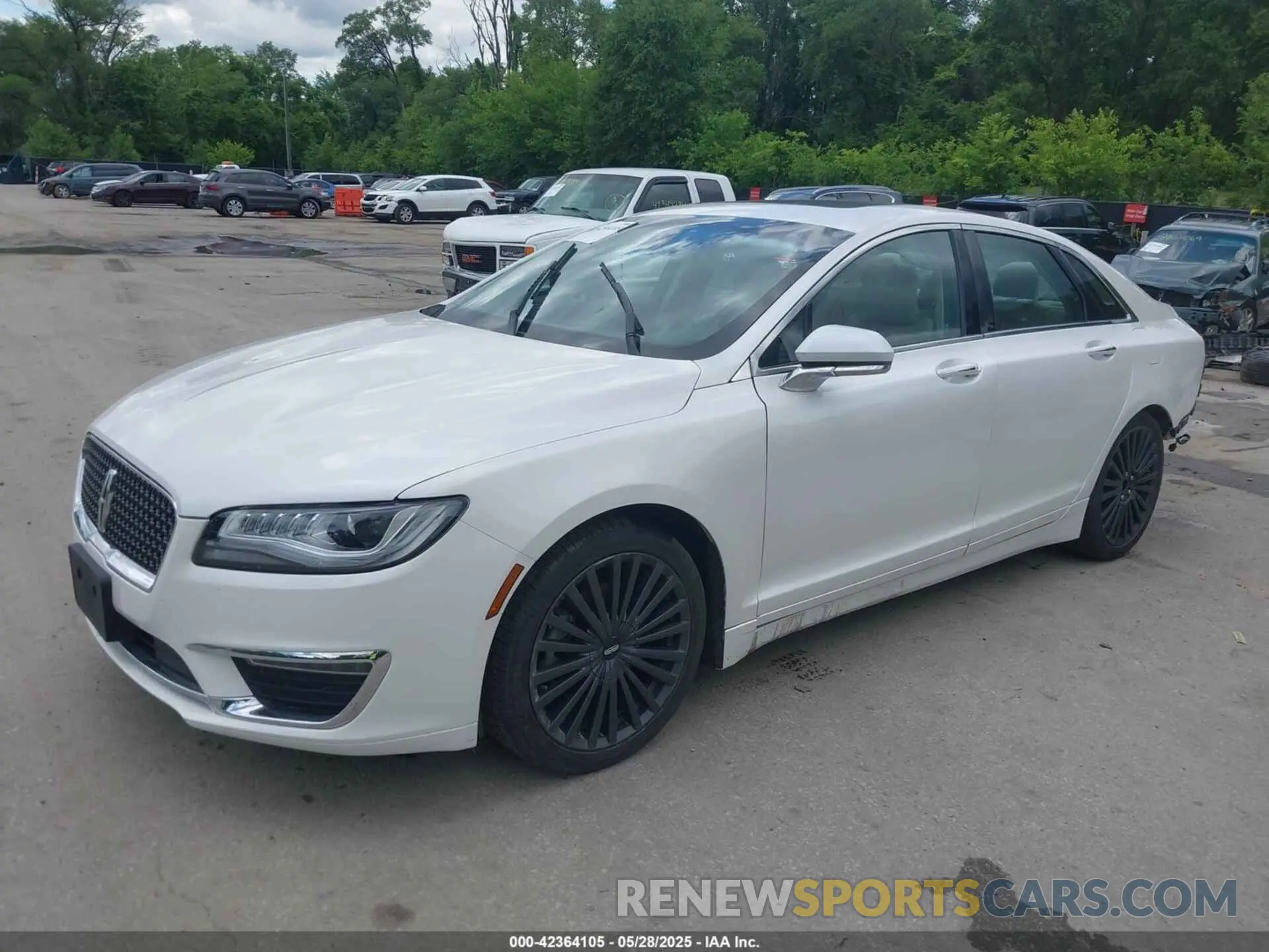 2 Фотография поврежденного автомобиля 3LN6L5C98KR613877 LINCOLN MKZ 2019
