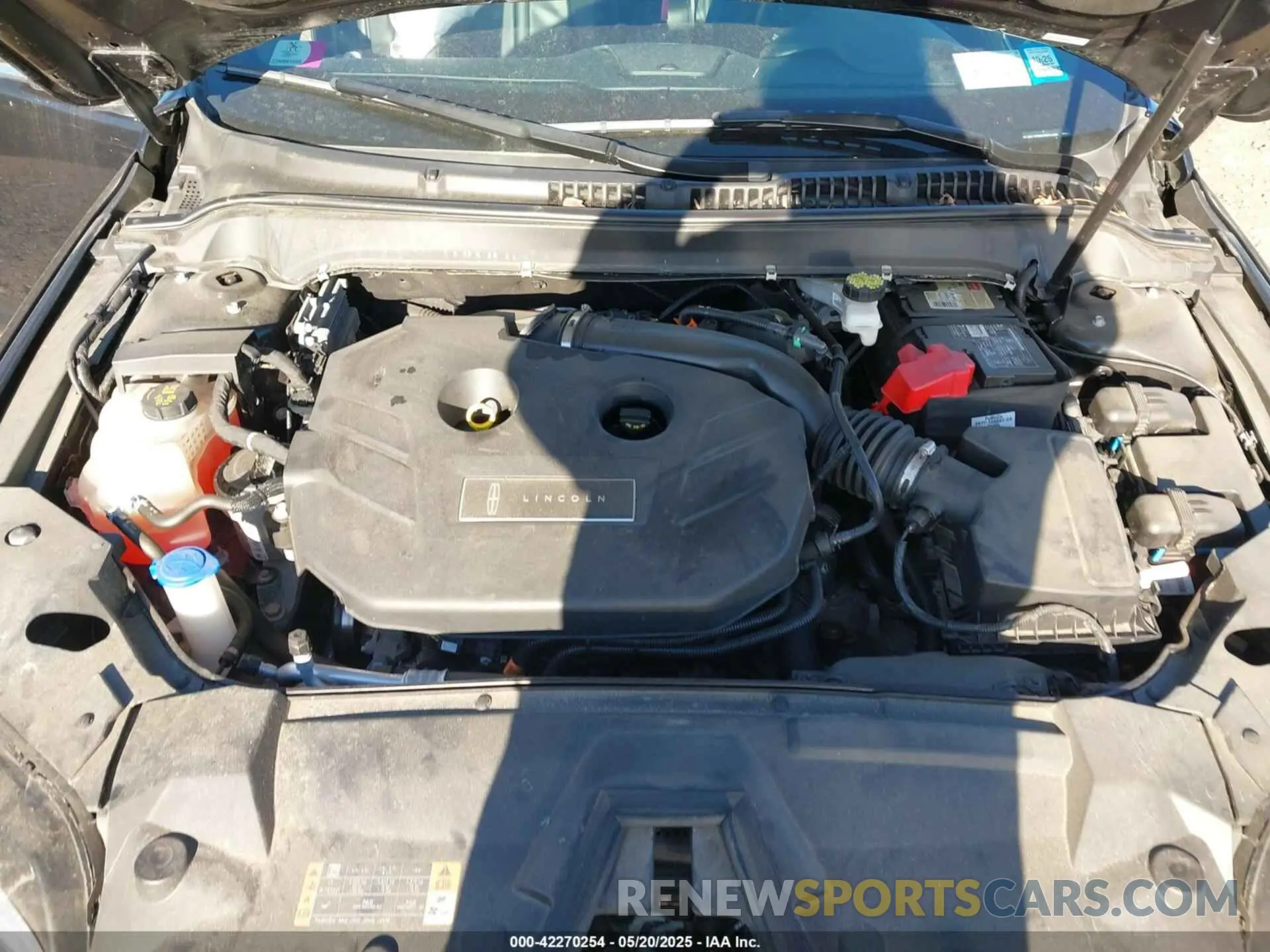 10 Фотография поврежденного автомобиля 3LN6L5D90KR624466 LINCOLN MKZ 2019