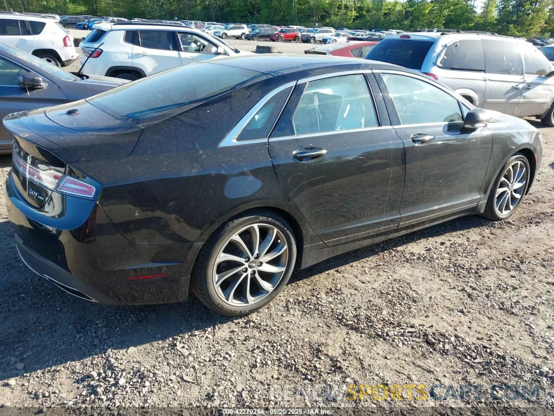 4 Фотография поврежденного автомобиля 3LN6L5D90KR624466 LINCOLN MKZ 2019