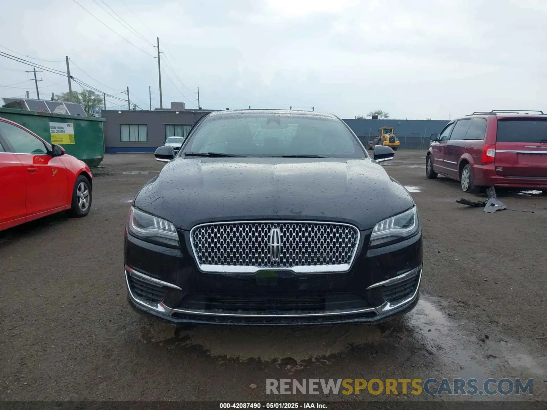 12 Photograph of a damaged car 3LN6L5E93KR602153 LINCOLN MKZ 2019
