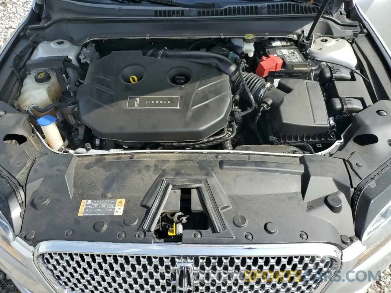 11 Photograph of a damaged car 3LN6L5E96KR614863 LINCOLN MKZ 2019