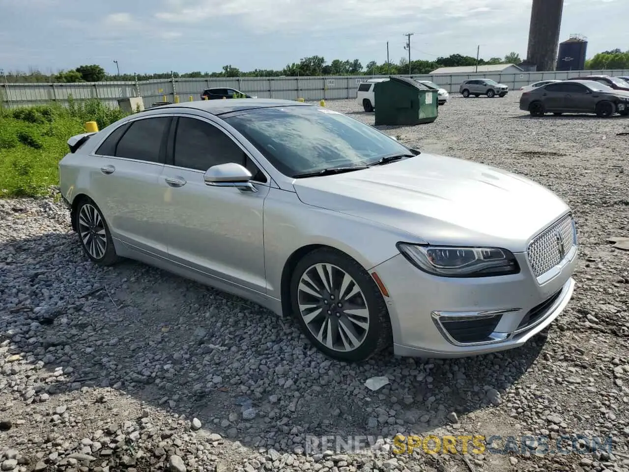 4 Photograph of a damaged car 3LN6L5E96KR614863 LINCOLN MKZ 2019