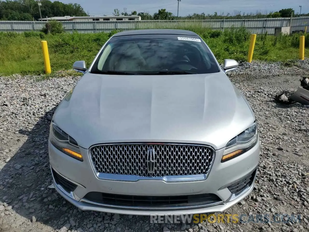 5 Photograph of a damaged car 3LN6L5E96KR614863 LINCOLN MKZ 2019