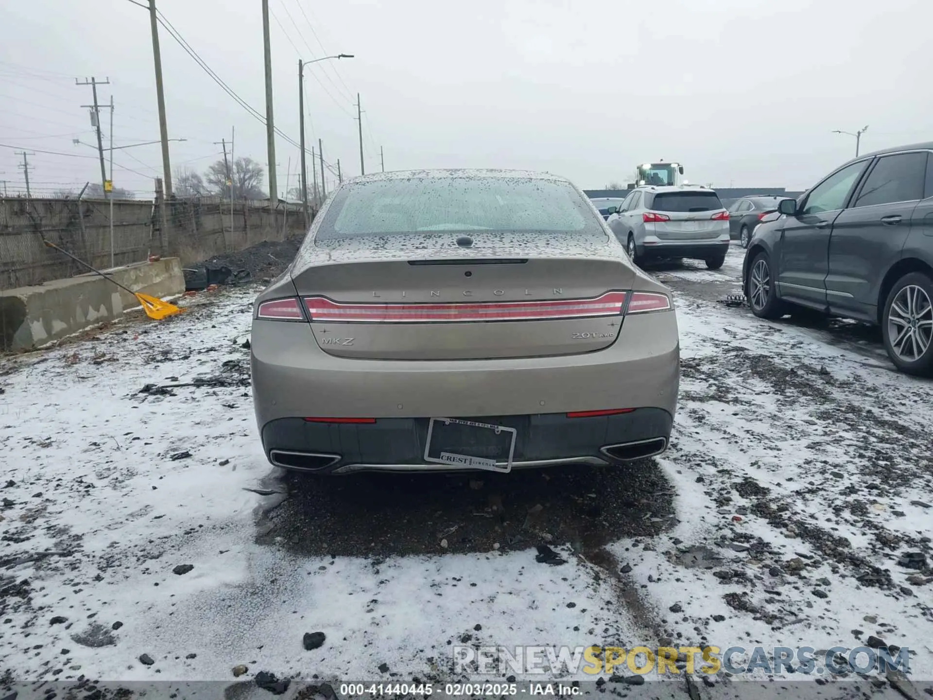 16 Фотография поврежденного автомобиля 3LN6L5F91KR613327 LINCOLN MKZ 2019