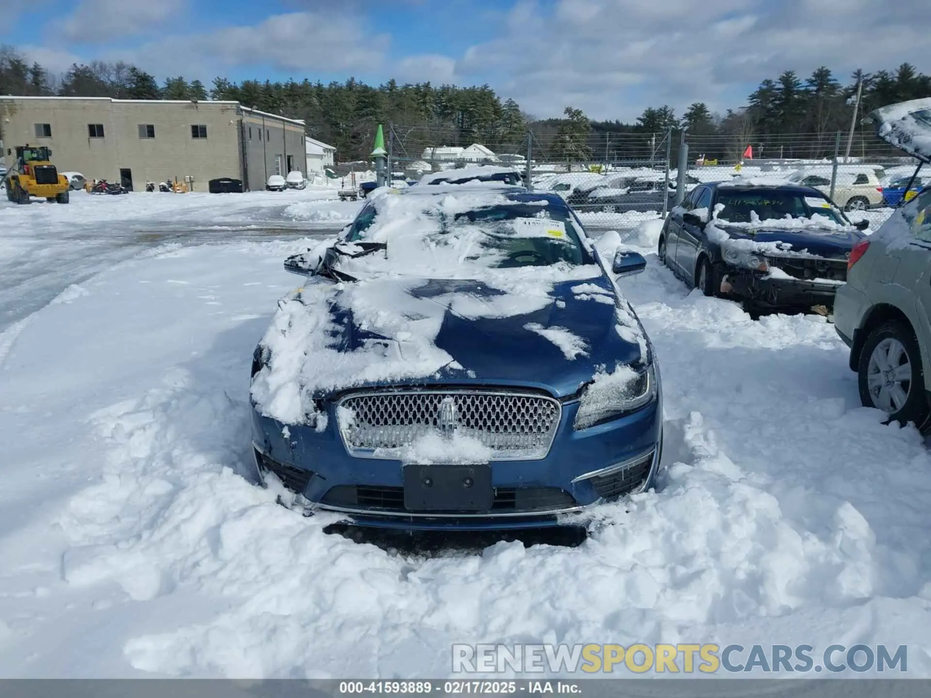 12 Photograph of a damaged car 3LN6L5F99KR631770 LINCOLN MKZ 2019