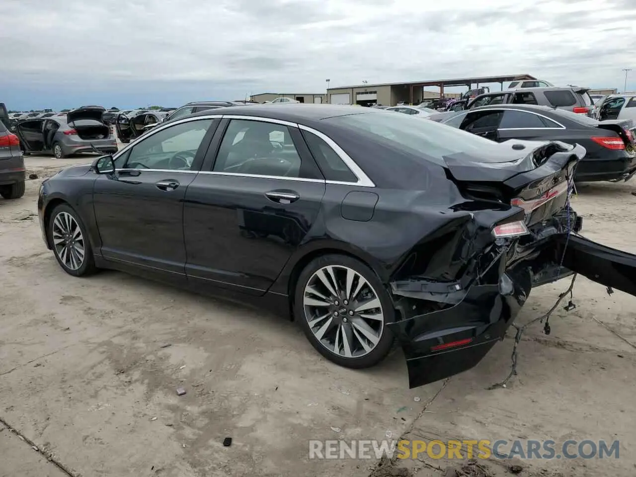2 Photograph of a damaged car 3LN6L5FC1KR623464 LINCOLN MKZ 2019
