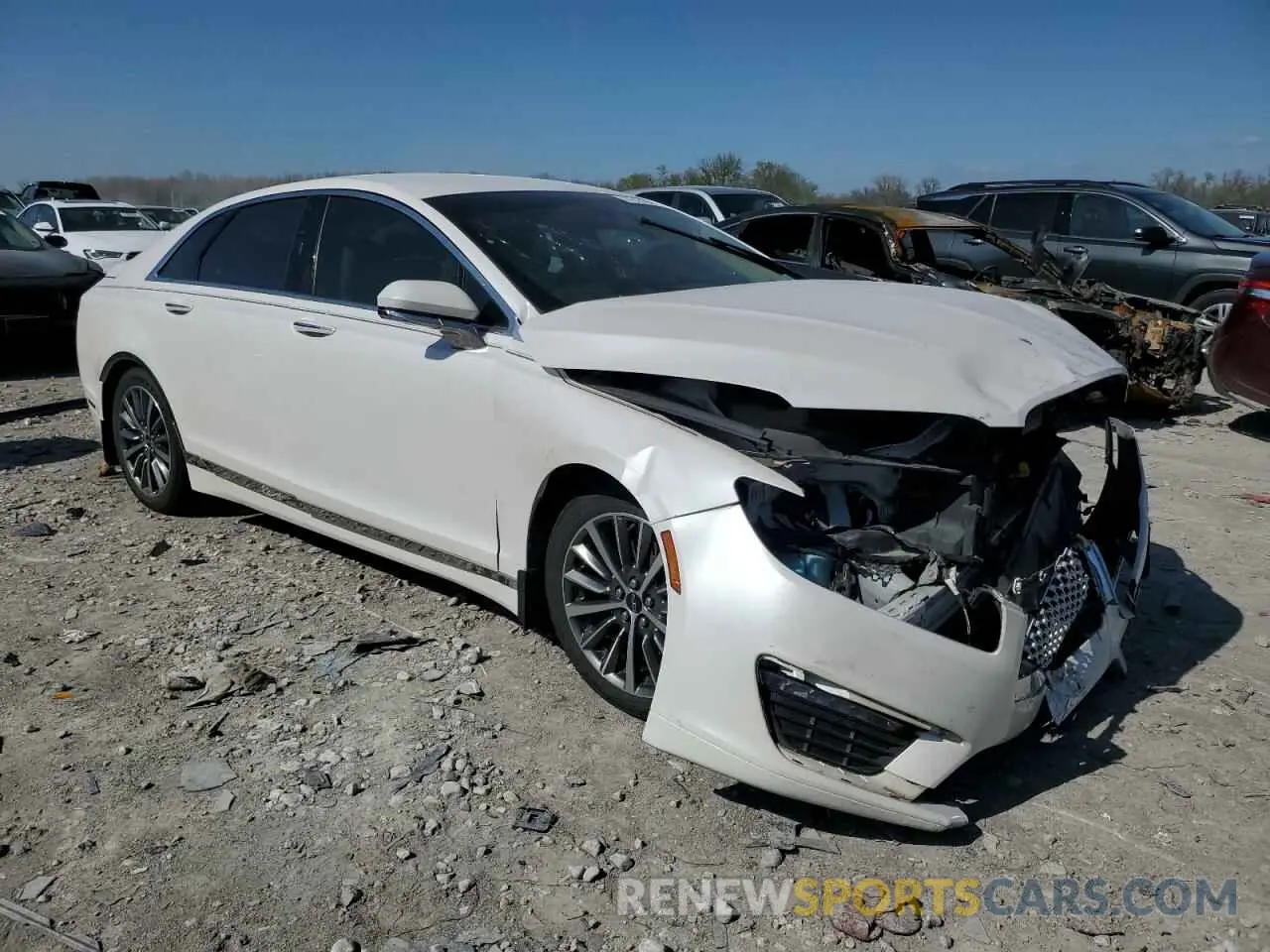 4 Фотография поврежденного автомобиля 3LN6L5KUXKR604751 LINCOLN MKZ 2019