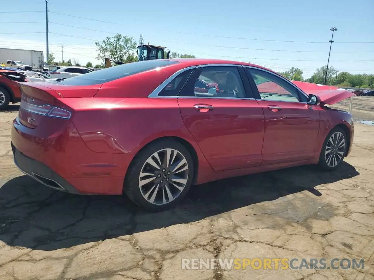 3 Photograph of a damaged car 3LN6L5E90LR619901 LINCOLN MKZ 2020