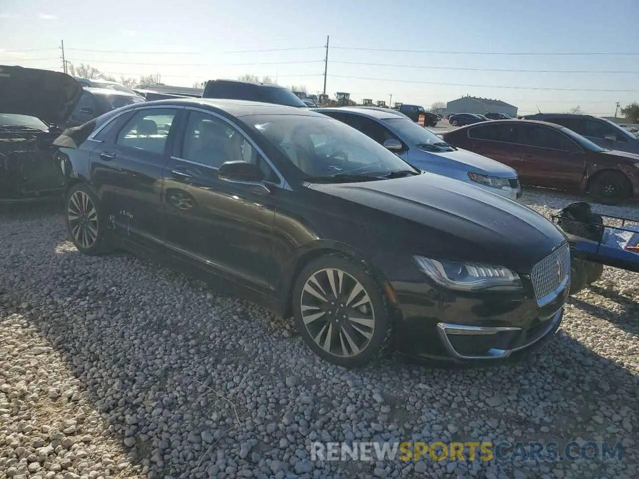 4 Photograph of a damaged car 3LN6L5E93LR614434 LINCOLN MKZ 2020