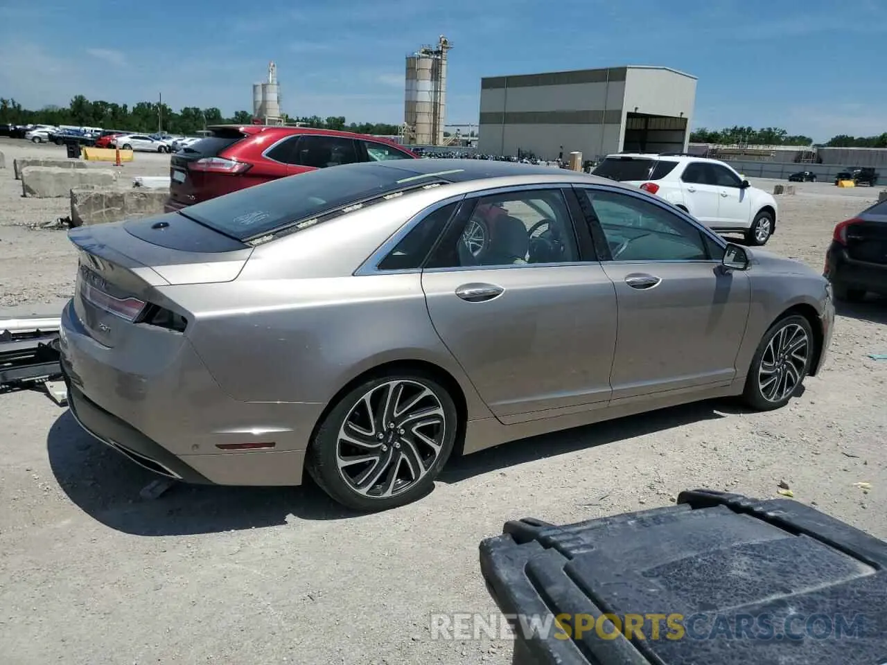 3 Photograph of a damaged car 3LN6L5E93LR614529 LINCOLN MKZ 2020